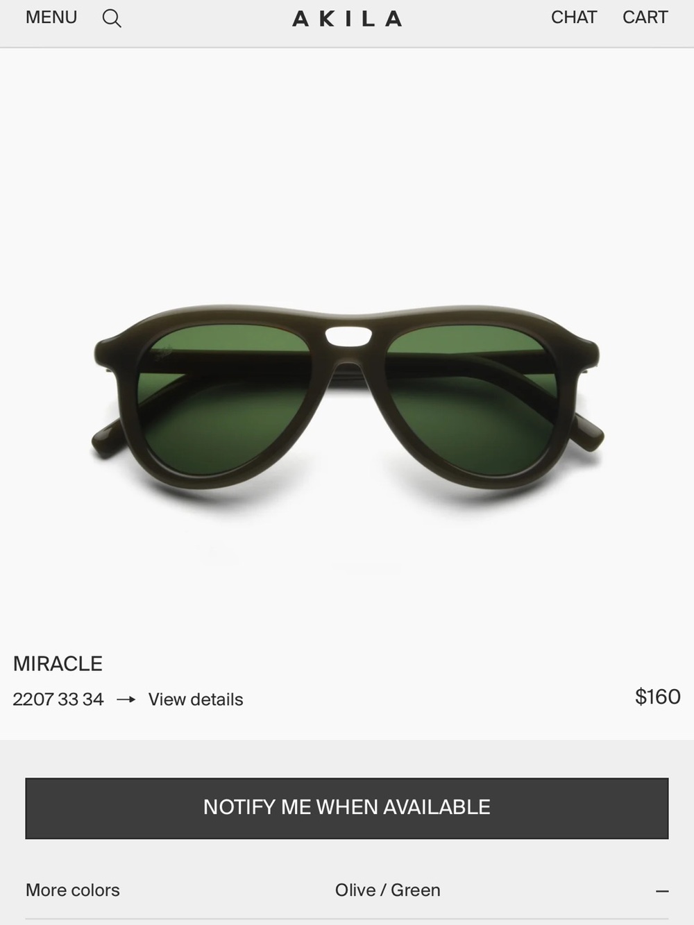 Akila Miracle Sunglasses